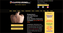 Desktop Screenshot of disappearinginc.com